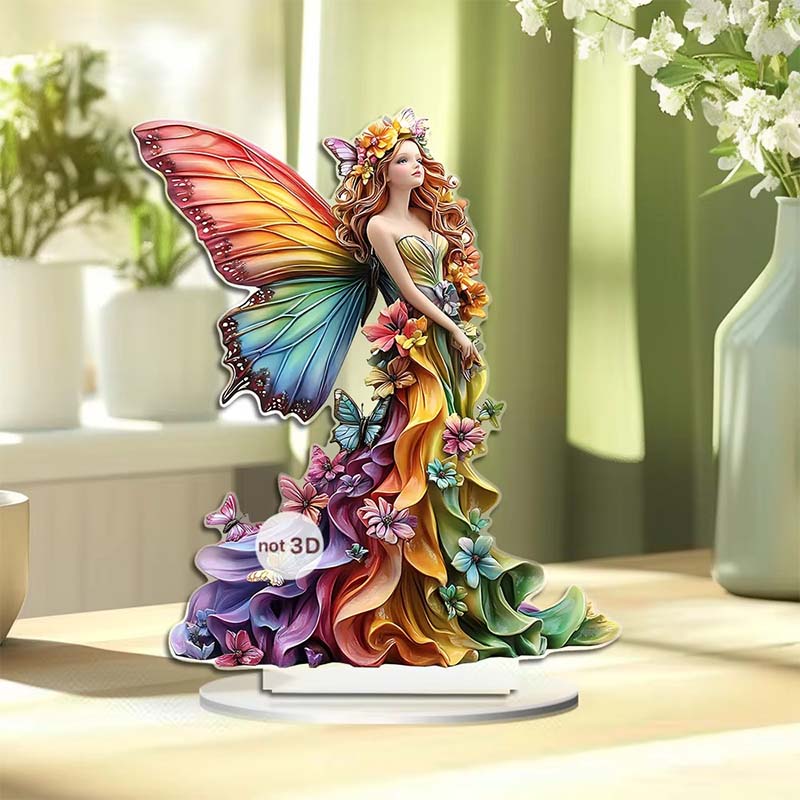 2D Schmetterlingsfee Acryl Standee