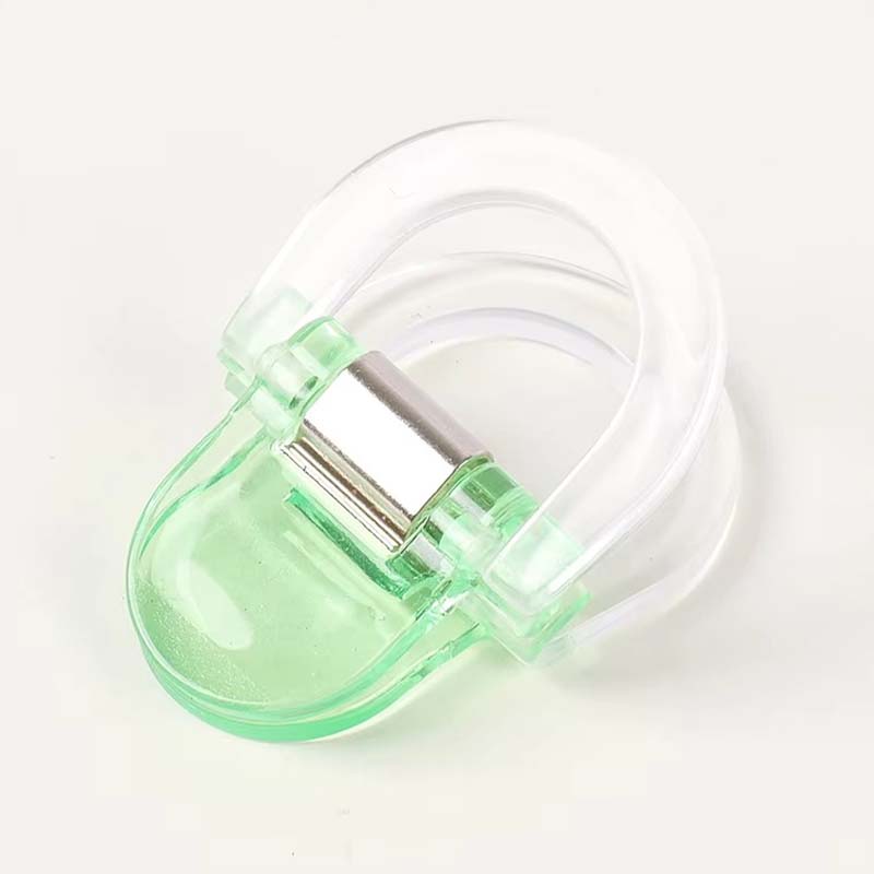U-förmiger transparenter Acrylclip mit UV-Druck