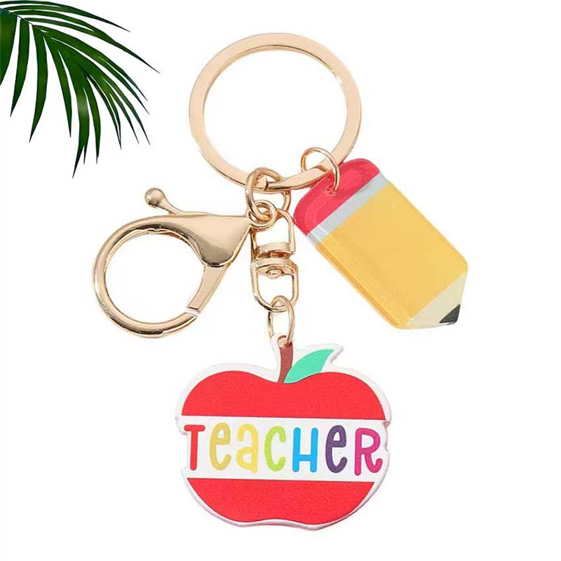 Schlüsselanhänger-Anhänger aus Acryl für Abschlusslehrer