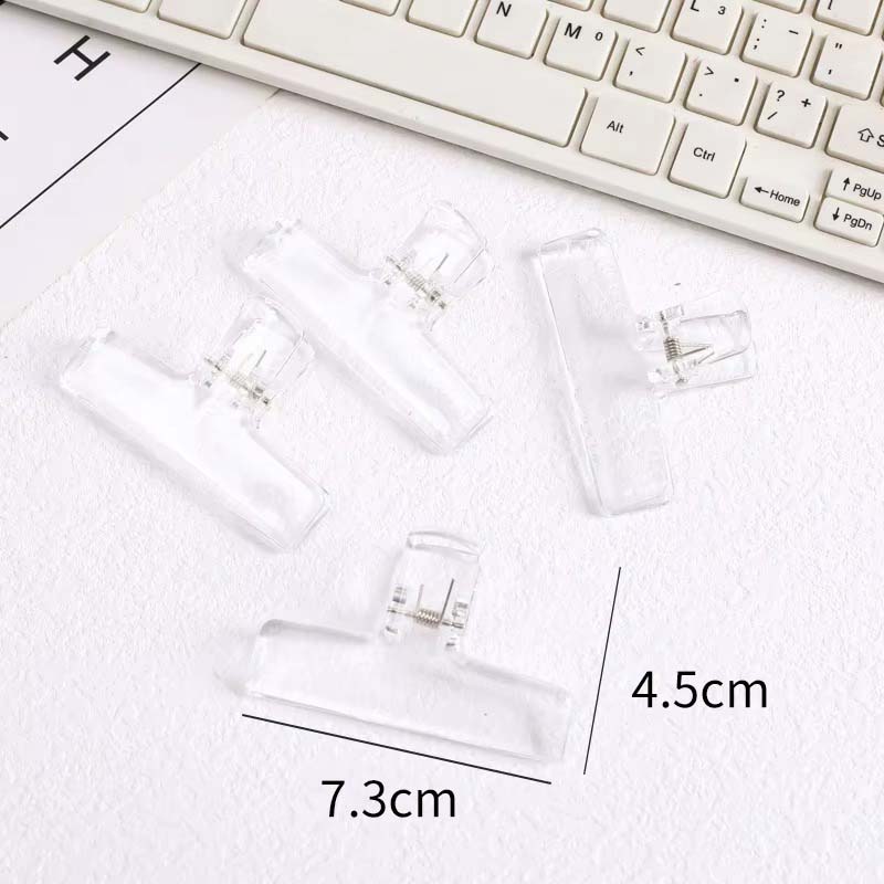 Transparenter Love Binder Acrylclip