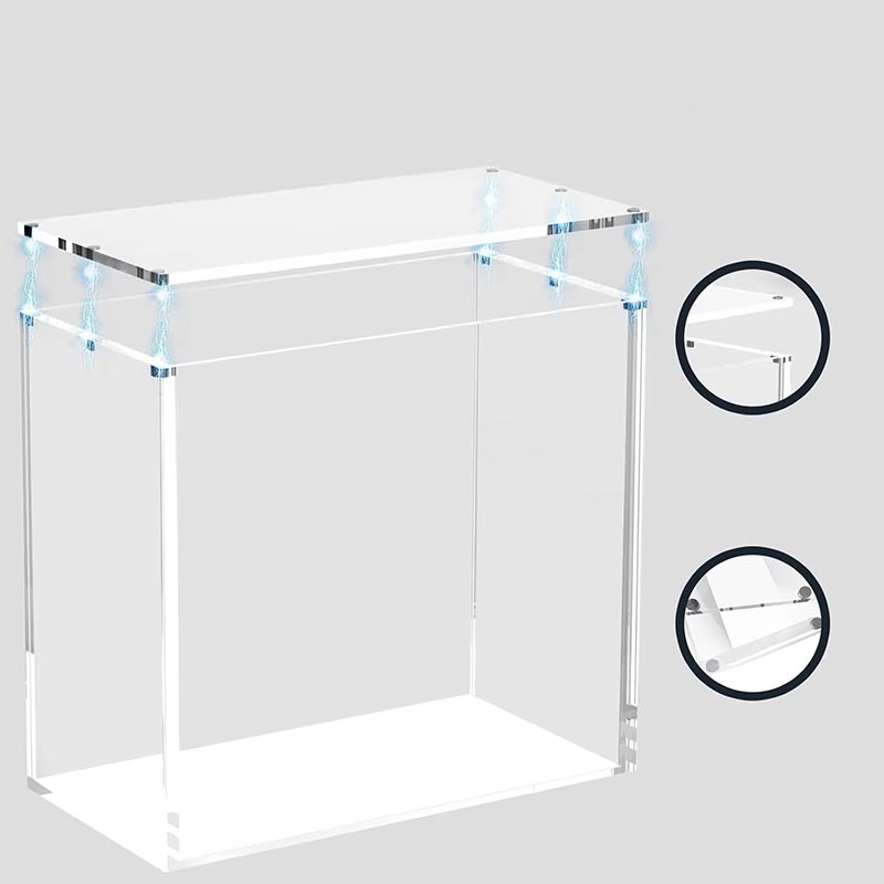Benutzerdefinierte Acryl-Displayhülle Figur Modell Schutzbox