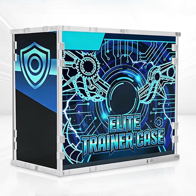 Luxuriöse Acryl-Displaybox mit individuellem Farbdeckeldesign