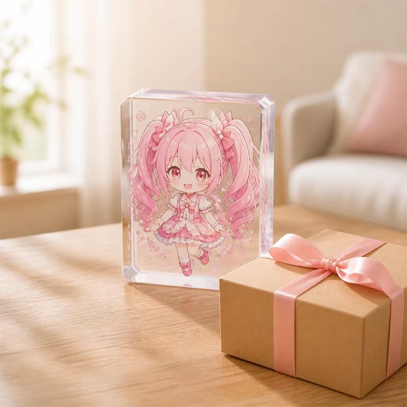 Benutzerdefiniertes 3D UV-gedrucktes Acryl-Standee-Alphabet-Dekor