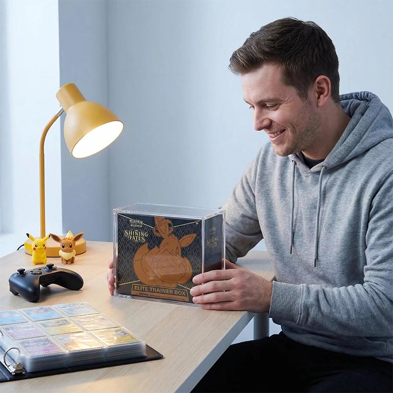 Benutzerdefinierter Karten-Organizer für Brettspiel-Aufbewahrungsboxen aus Acryl