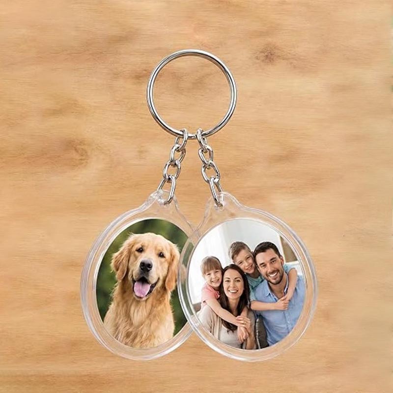 Individuelles leeres Acrylornament DIY Souvenir Dekoration