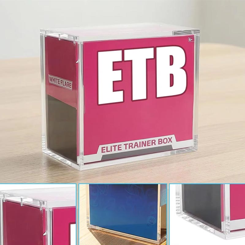 Benutzerdefinierte rechteckige Acryl-Aufbewahrungsbox Daily Gadget Organizer