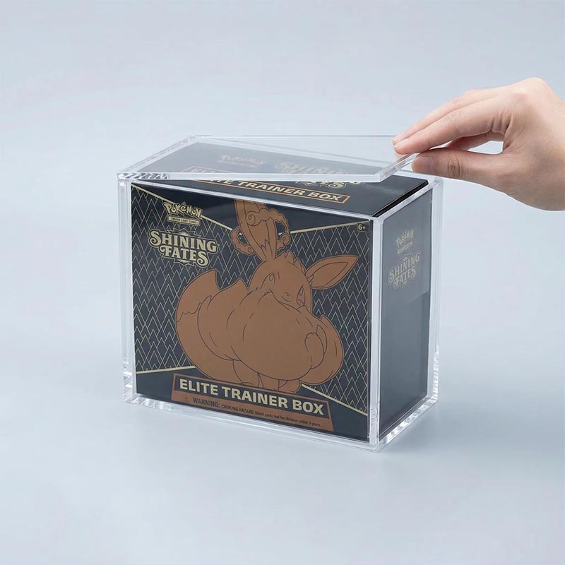 Benutzerdefinierter Karten-Organizer für Brettspiel-Aufbewahrungsboxen aus Acryl