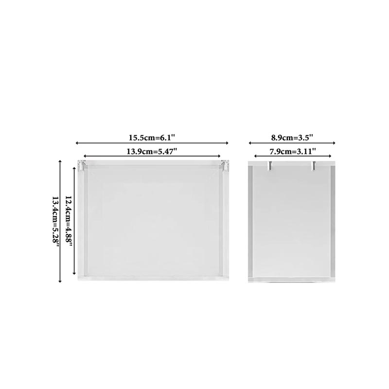 ODM Acryl-Einzelhandels-Displaybox Schuhkollektionskoffer