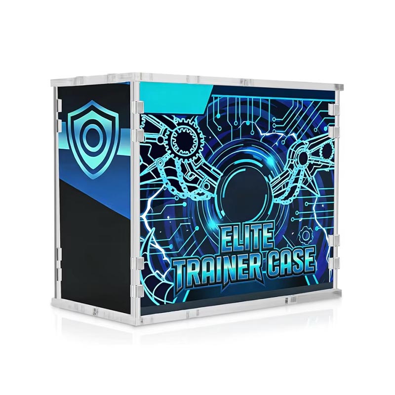 Luxuriöse Acryl-Displaybox mit individuellem Farbdeckeldesign