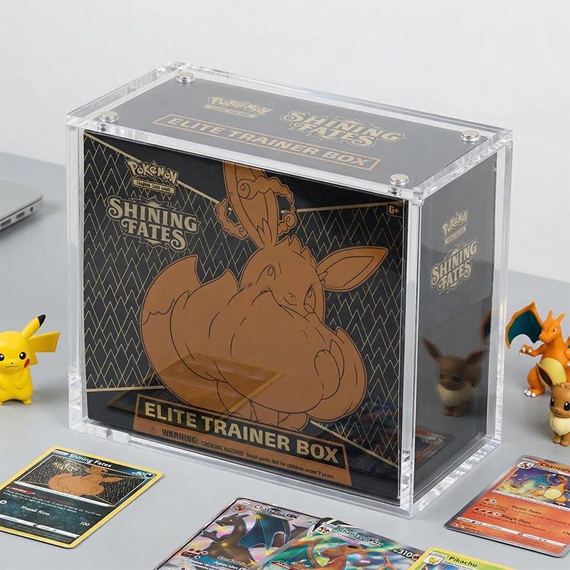 Benutzerdefinierter Karten-Organizer für Brettspiel-Aufbewahrungsboxen aus Acryl