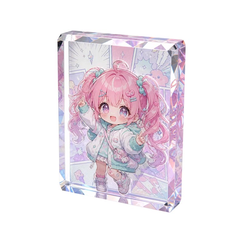 Benutzerdefiniertes 3D UV-gedrucktes Acryl-Standee-Alphabet-Dekor